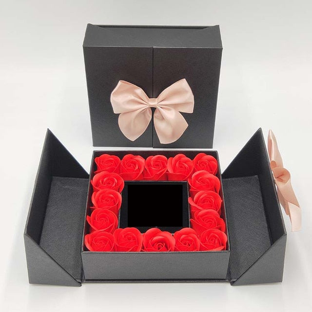 Artificial Rose Flower Gift Box - Okeihouse