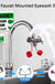 Connected Faucet Eyewash Basin Faucets Wall Mounted Eye Wash Station Emergency Sink Attachment Mount Flush Shower Double Mouth