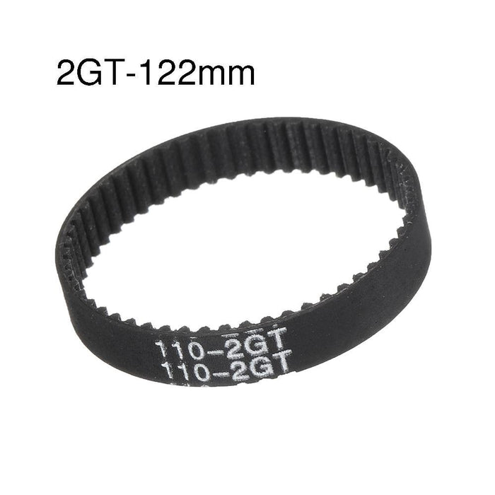 Machifit GT2 6mm Closed Loop Timing Belt Non-slip Version 2GT 110/112/122/158/200/280/300/320/400/610/852/1220mm Rubber Synchronous Belt