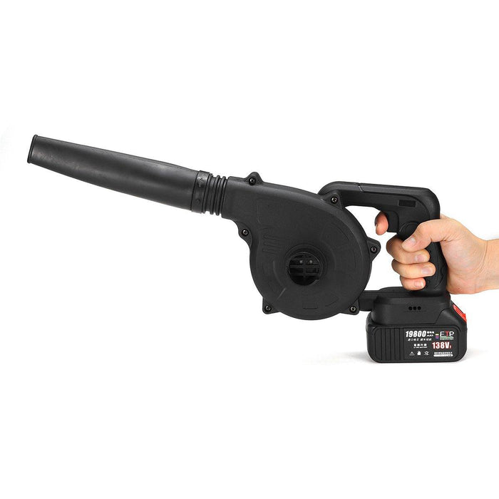 128VF 19800mAh 220V Electric Cordless Blower Stepless Speed Change Lithium Battery Sucking Dual-use Dust Computer cleaner Electric Turbo Fan