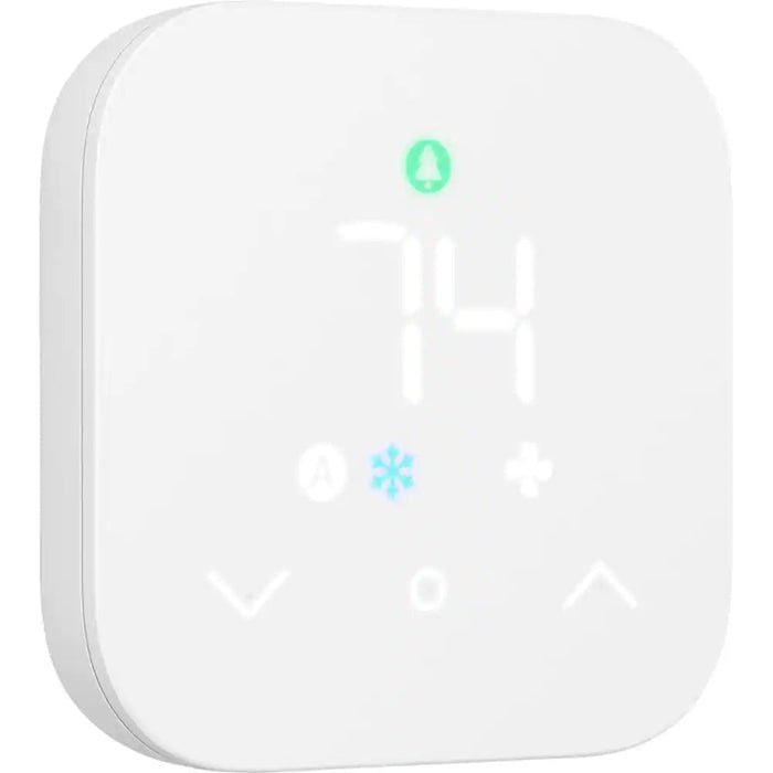 Smart Thermostat, Programmable Wi-Fi Thermostat Works with Alexa White