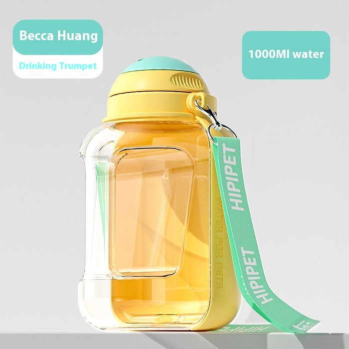 Dog Large Capacity Pet Outing Drinking Water Bottle