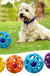 Dog Chew Ball Toy TPR Pets Interactive Training Toys For Small Large Dog Teeth Cleaning Molar Supplies Outdoor Pets Ball Toy