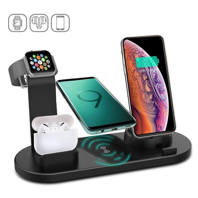 100W Wireless Charger Stand Pad - Okeihouse