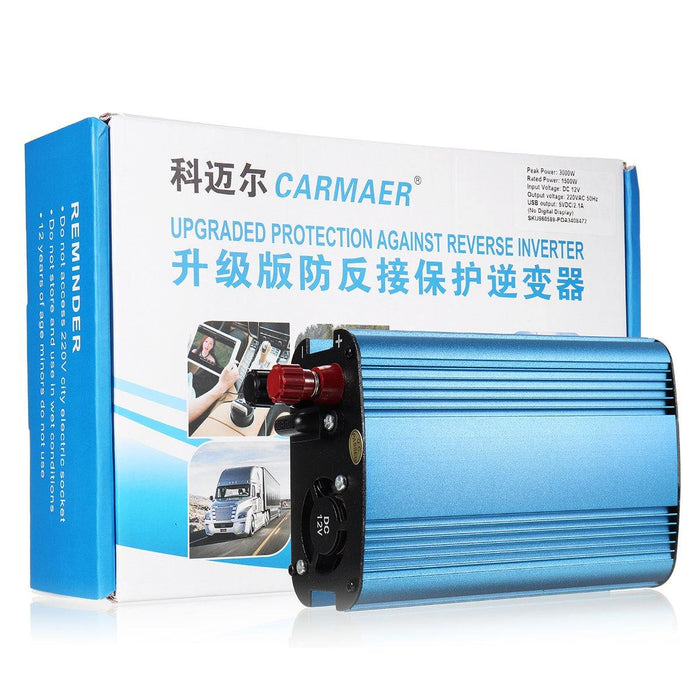 500W DC 12/24/48V/60V To 220V LCD Display Solar Power Inverter Modified Sine Wave Power Converter