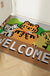 Three Tigers Welcome Home PVC Entrance Door Mat