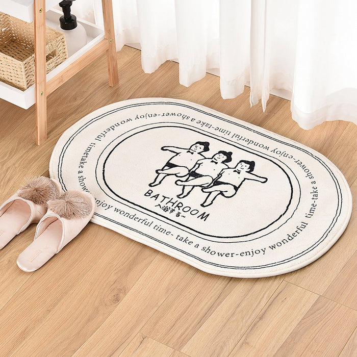 Fun Sumo Bathroom Rug