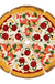 Feblilac Cute Fun Pizza Rug Bath Mat