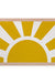 Feblilac Yellow Sun Pink Edge PVC Coil Door Mat