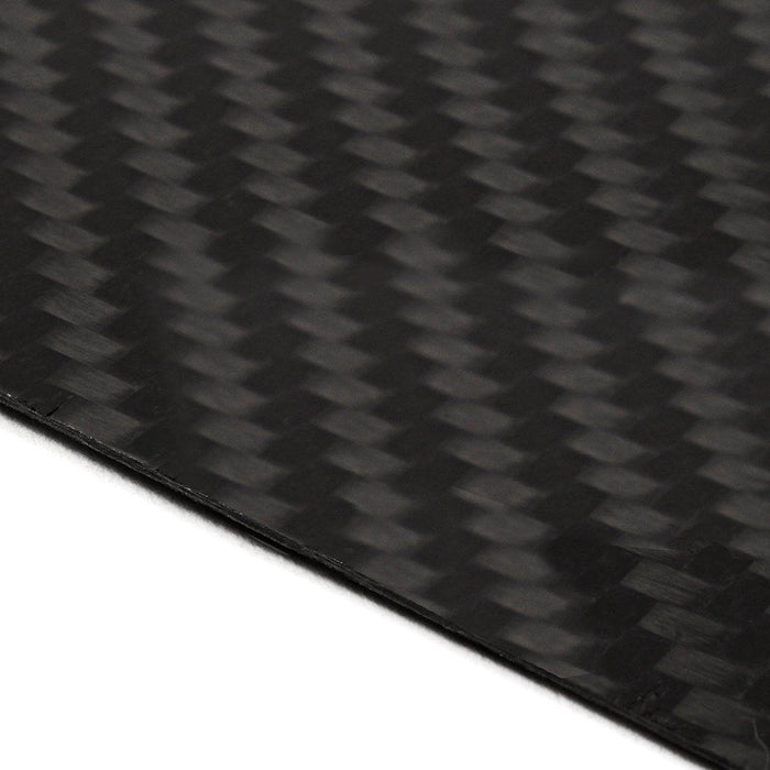 200x300x(0.5-5)mm Black Carbon Fiber Plate Panel Sheet Board Matte Twill Weave