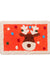 Feblilace Merry Christmas Reindeer ELK Orange Ground Bath Mat