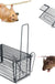 Black Metal High Sensitivity Folding Mouse Trapper Trap Rat Catcher Cage Humane Safe Rodent Live Indoor Pests Control