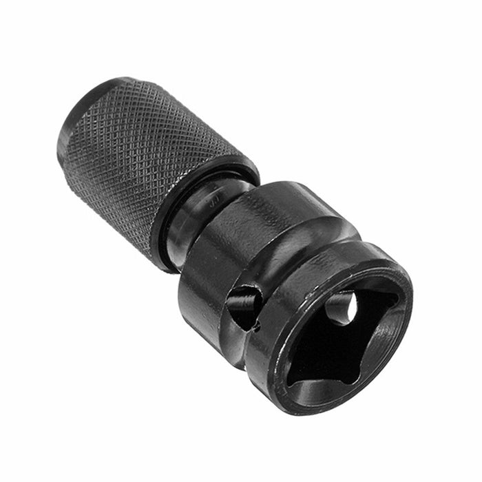 1/2 Inch Square To 1/4 Inch Hex Female Telescopic Socket Adapter Drill Chuck Converter Impact Driver