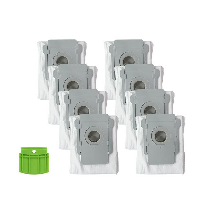 9pcs Replacements for iRobot Roomba i7 Vacuum Cleaner Parts Accessories 8*Dust Bags 1*Silicone Baffle