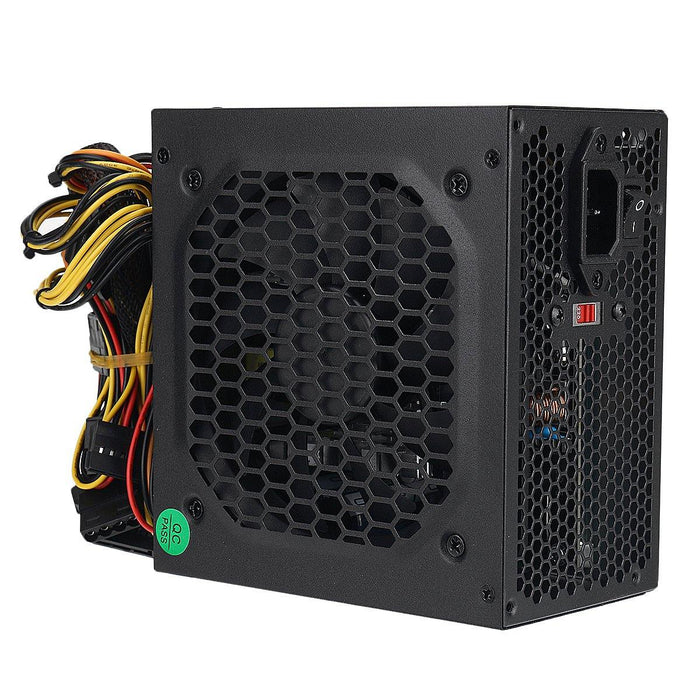 600W Power Supply 12cm Fan 8 Pin PCI SATA 12V Computer Power Supply