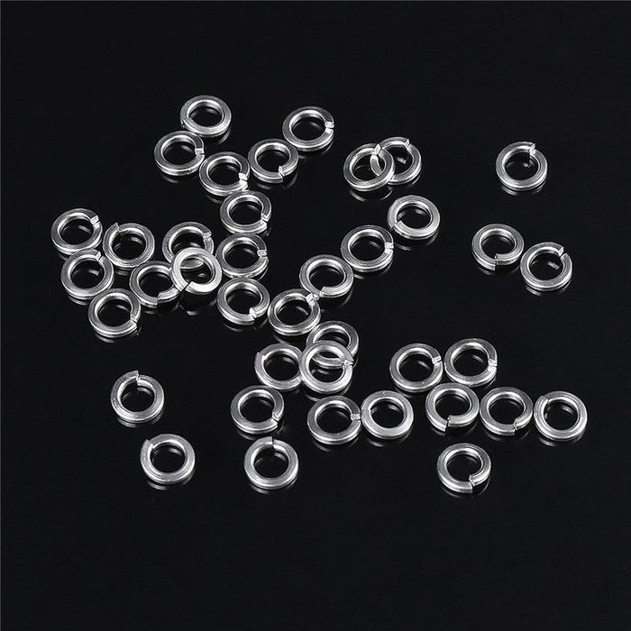 300pcs M3 304 Stainless Steel Phillips Screw Bolt & Hex Nuts Washers Assortment