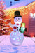 Christmas LED Lights Glowing Santa Tree Snowman Inflatable Doll Outdoor Yard Garden Decor