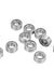 20Pcs 5x10x4mm Metal Sealed Shielded Deep Groove Ball Bearing MR105ZZ