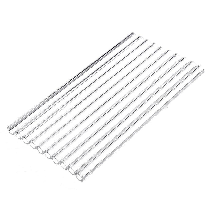 10Pcs Thick Wall Borosilicate Glass Blowing Tube 150mm x 7mm x 1.5mm