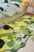 Feblilac 3D Green Moss Bedroom Runner Mat