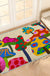 Feblilac Color Mushroom Nylon Door Mat