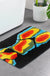 Feblilac Body Art Black Ground Thermal Imaging Beauty Tufted Bath Mat