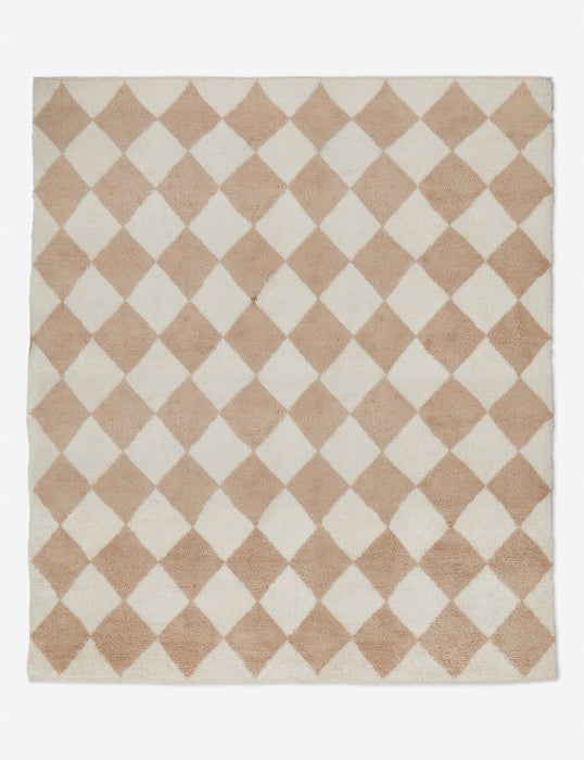 Cariad Hand-Knotted Wool Moroccan Shag Rug