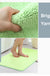 Green Solid Tufted Bath Mat