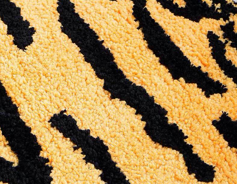 Cartoon Tiger Bath Mat Rug