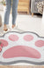 Feblilac Cute Cat Paw PVC Coil Door Mat