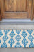 Feblilac Baroque Flower Pot PVC Coil Door Mat