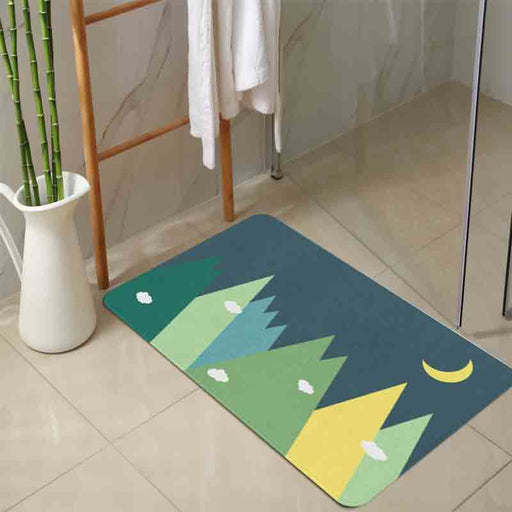 Green Mountain Bath Mat