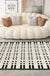 Feblilac Abstract Geometric Mosaic Handmade Tufted Acrylic Livingroom Carpet Area Rug