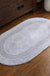 Feblilac Solid Double Sided Tufted Bath Mat