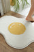 Cute Fried Egg Bath Mat, Lovely Bathroom Rug, White Yellow Bath Rug, Multiple Sizes Available