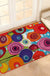 Feblilac Colorful Flowers Garden Fluff Nylon Door Mat @Joy's design