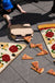 Feblilac Cute Fun Pizza Rug Bath Mat