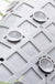 Feblilac TPE Grey/Khaki/White Checkboard Drain Holes and Suction Cups Antiskid Tub Rug, Bathtub Mats