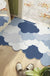 Feblilac Gradient Cloud PVC Coil Door Mat