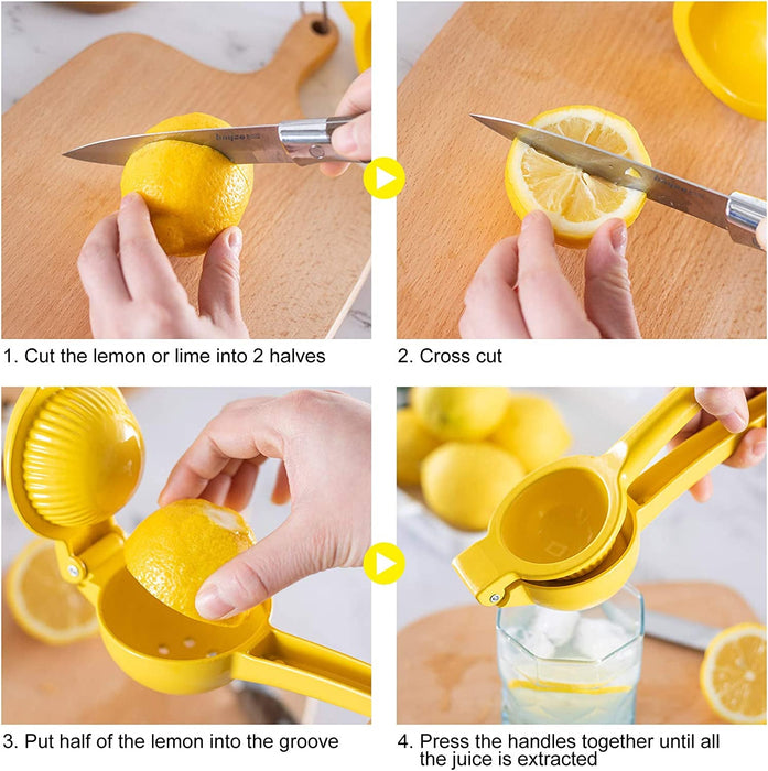 Metal Lemon Squeezer Lemon Juicer Lime Squeezer, Manual Juicer Citrus Squeezer, Premium Quality Hand Juicer