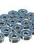 100pcs 608RS Bearing ABEC-9 Ball Bearing Carbon Steel Skateboard Wheel Bearings