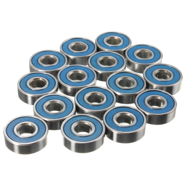 100pcs 608RS Bearing ABEC-9 Ball Bearing Carbon Steel Skateboard Wheel Bearings