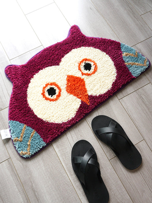 Cute Cartoon Cat Bath Mat