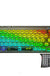 Bluetooth Mechanical Keyboard Transparent Case Hot-swappable Gasket Structure