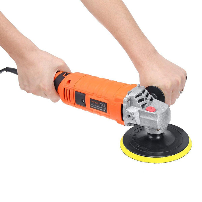 220V 1580W Electric Polishing Machine 7 Variable Speed Car Polisher Buffer Waxer 500-3300r/min