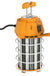 GKT20-150W-01 - TEMPORARY WORK LIGHT 150W, 3000-6500K, AC100-277V, CLEAR COVER, IP42, 6FT PLUG STANDARD CABLE LENGTH, ORANGE HANDLE