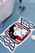 Cute White Bunny Bath Mat