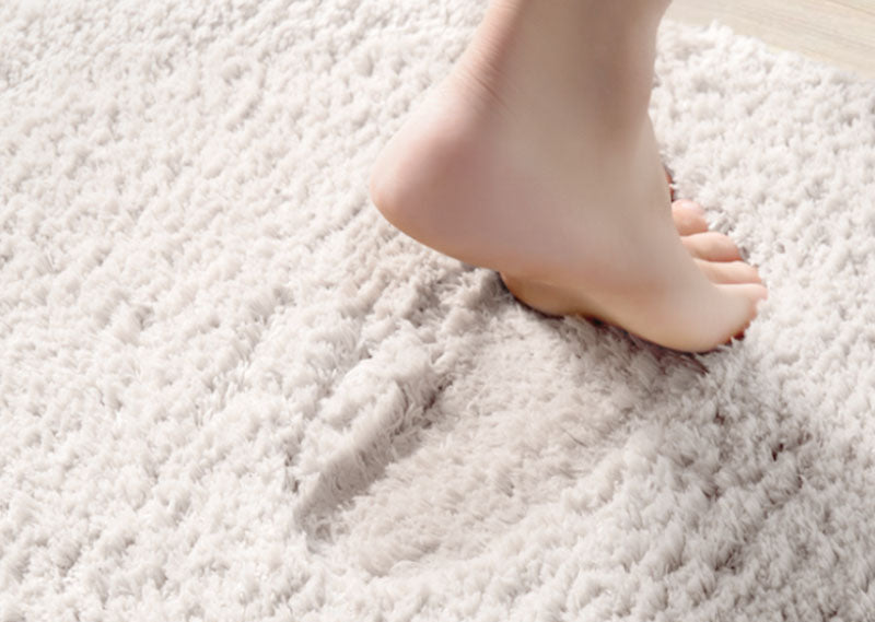 Pink Cute Smile Face Bath Mat