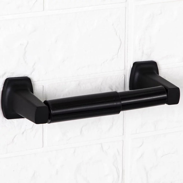 Wall Mounted Toilet Tissue Holder, Matte Black