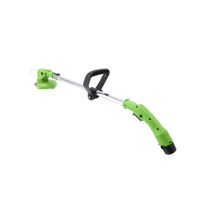 12/24V Electric Cordless Grass Trimmer Machine Kit Garden Rechargeable Stretchable Lawn Trimmer With Two Batteries